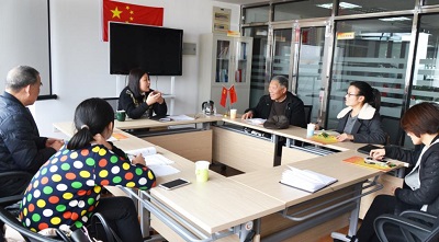 协会秘书处前往保健品行业协会协会取经